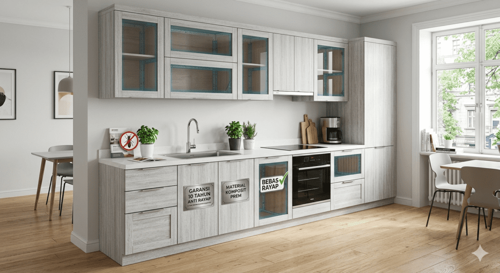 Mengenal Material Anti-Rayap Pilihan Terbaik untuk Kitchen Set Custom di Bali