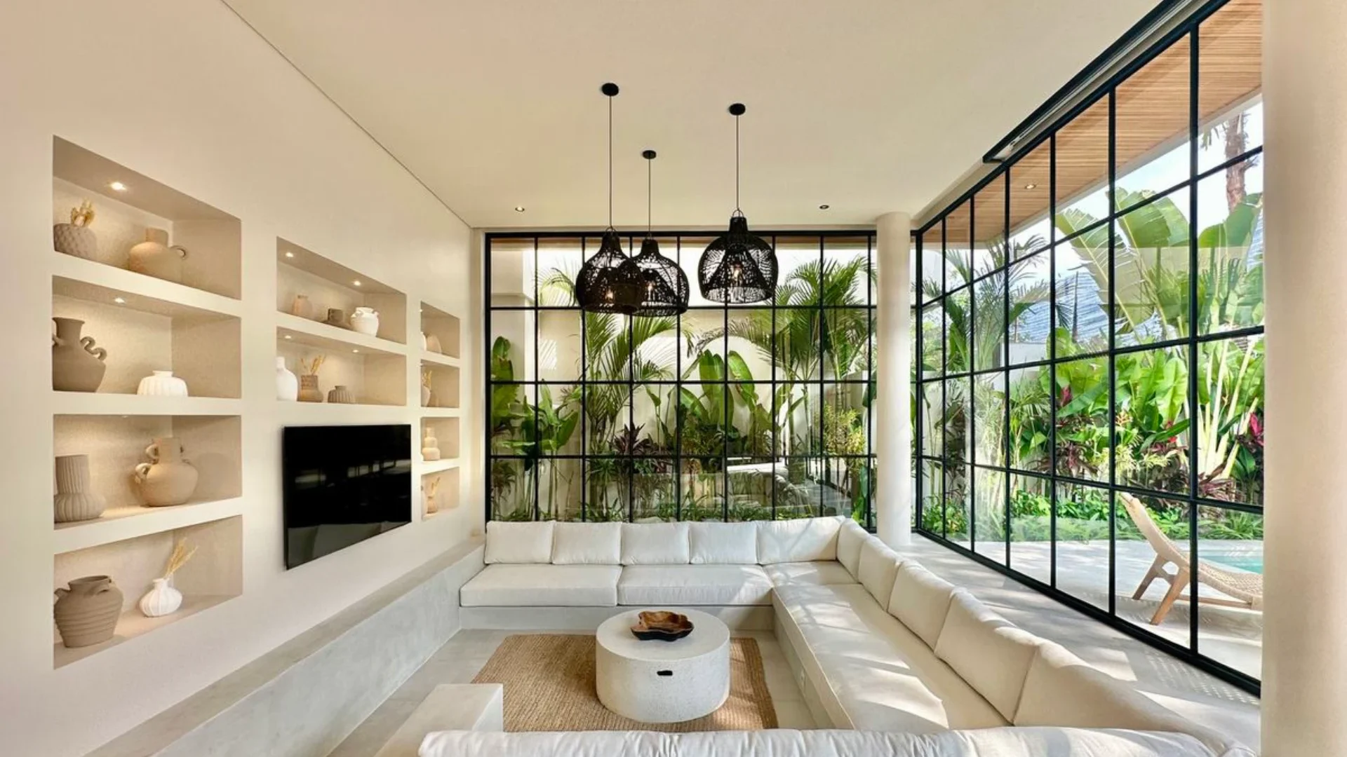 Interior Villa Interior Villa Canggu Tropis