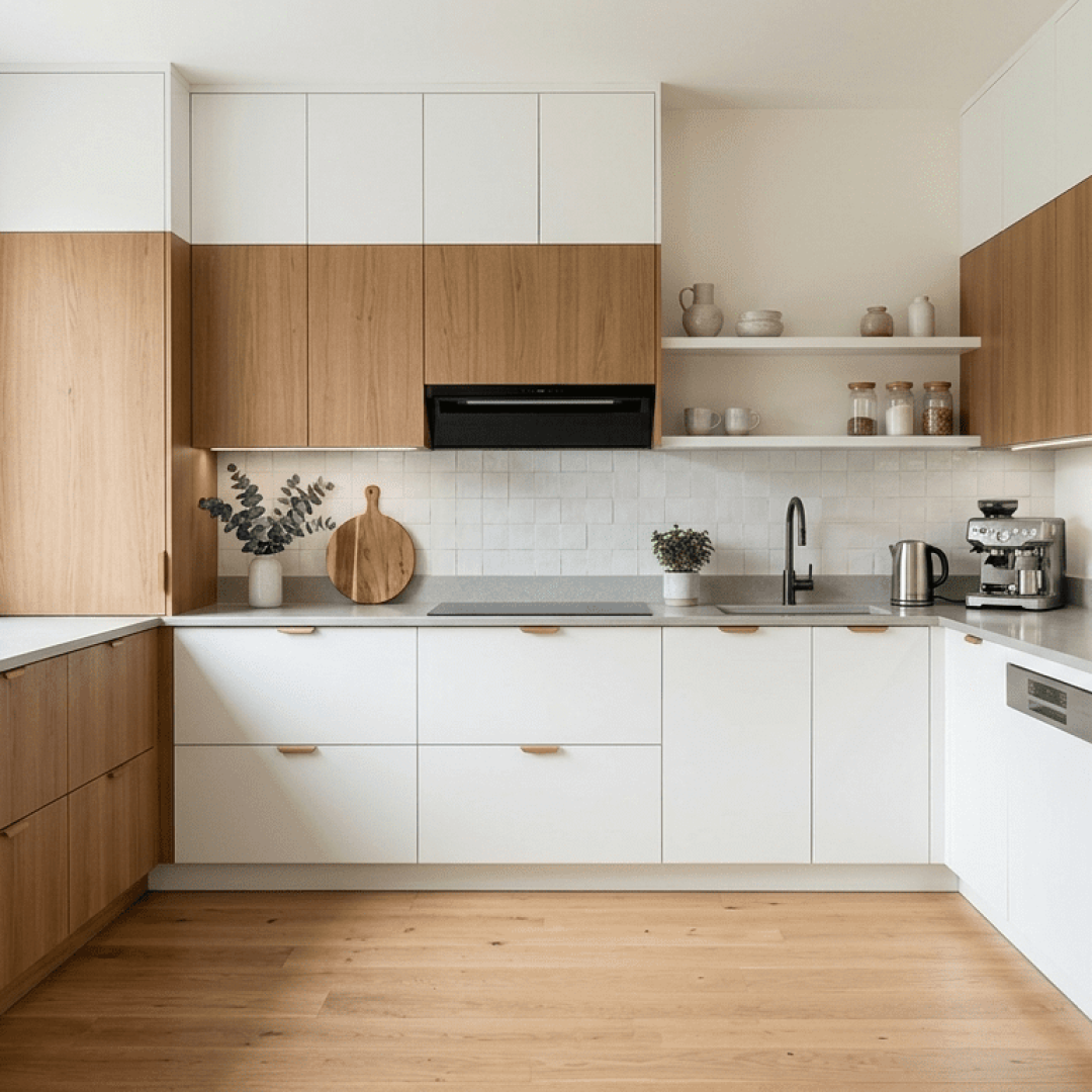 Kitchen Set Letter U