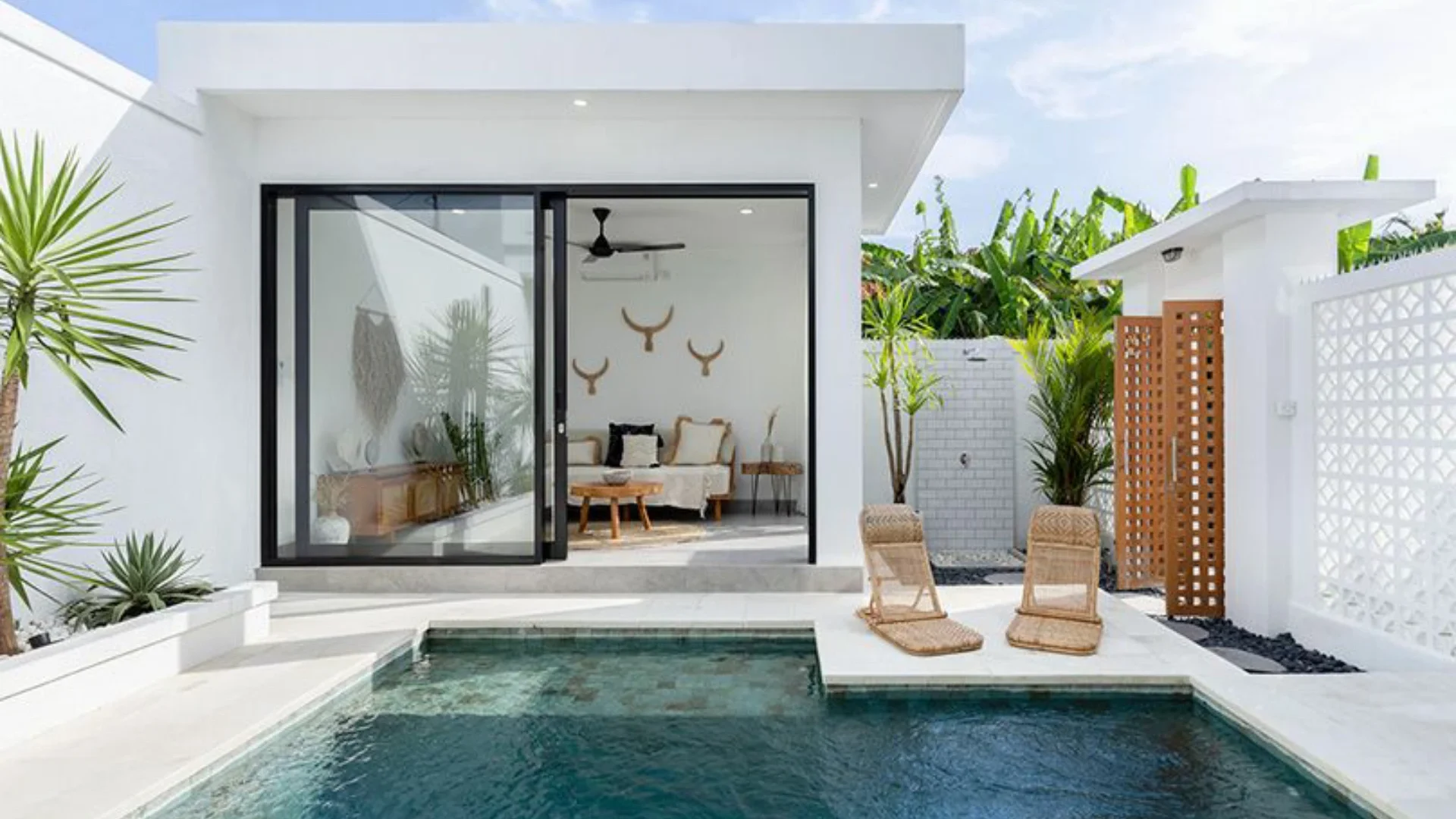 Villa Bali Minimalis Inspirasi Interior Rumah Bali Minimalis