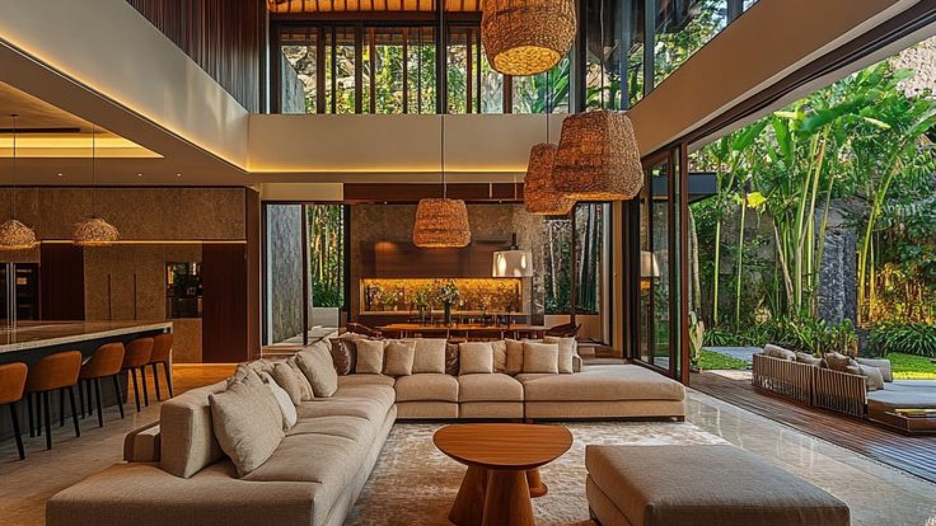 Villa Funitur Kayu Furniture Kayu Bali untuk Rumah Tropis